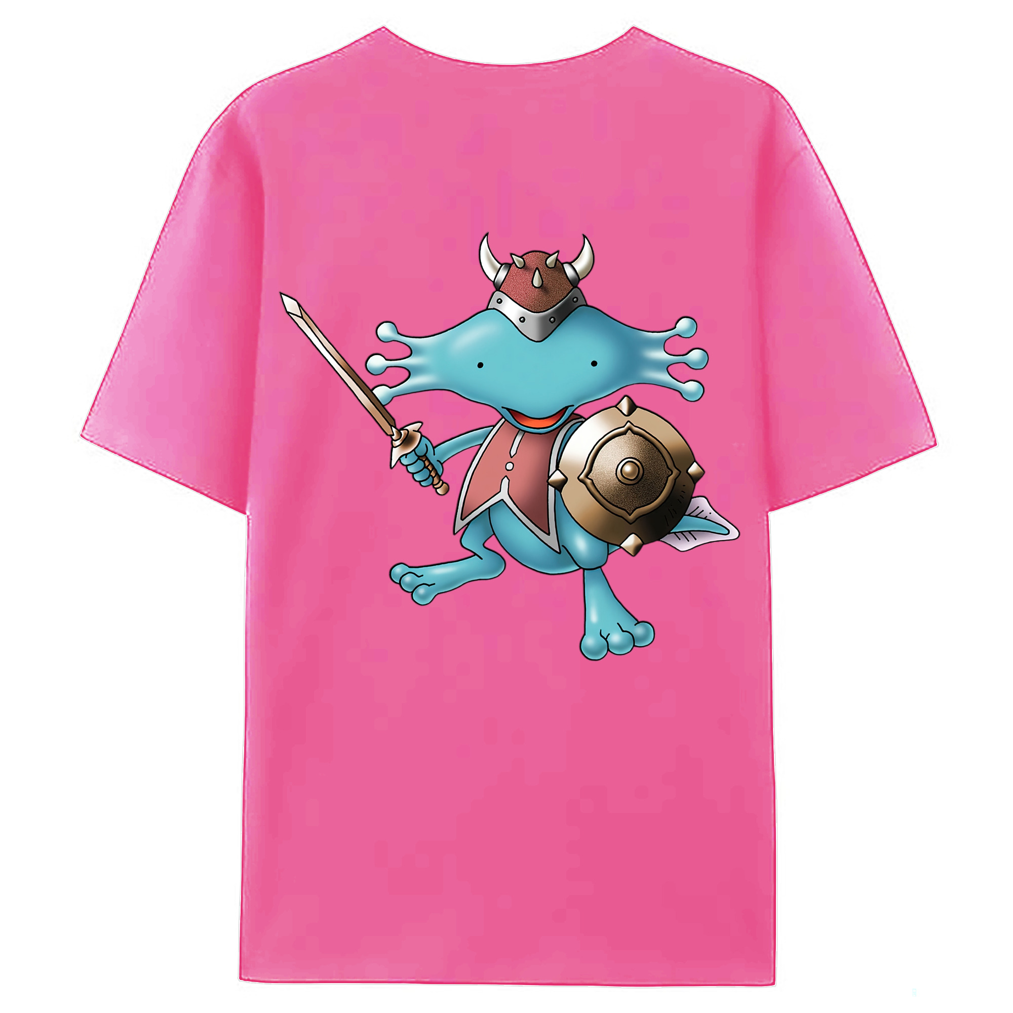 （画像用） ドラゴンクエスト Doragon Kuesuto Dragon Quest レディース半袖Tシャツ(バックプリント)